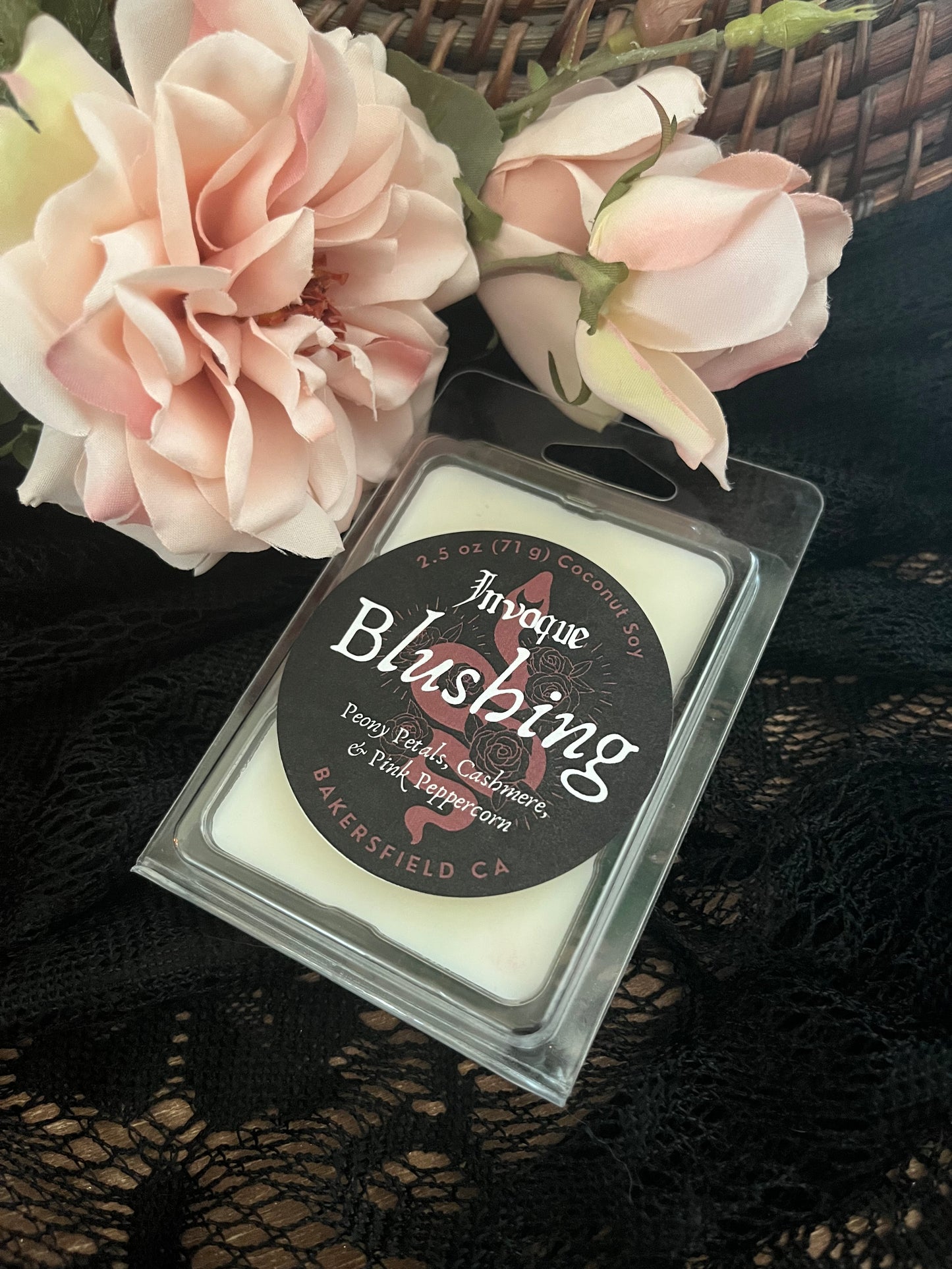 Blushing: Peony Petals, Cashmere and Pink Peppercorn Wax Melts