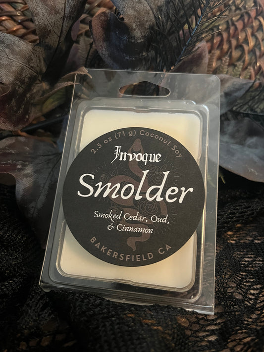 Smolder: Smoked Cedar, Oud, and Cinnamon Wax Melts